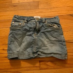 Disney jean skirt